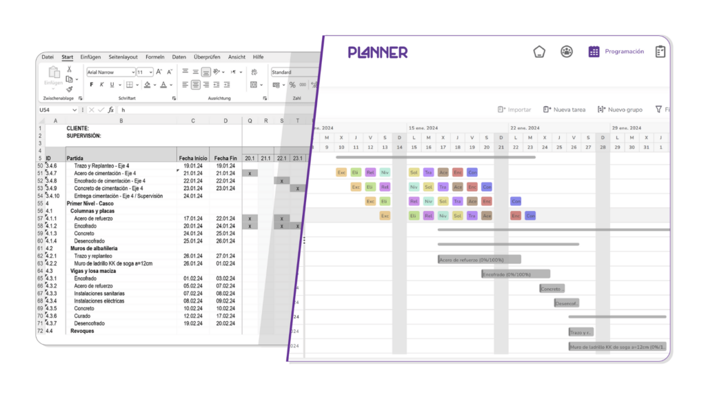 App de productividad diseñada para la construcción basada en Lean Construction - Last Planner® System